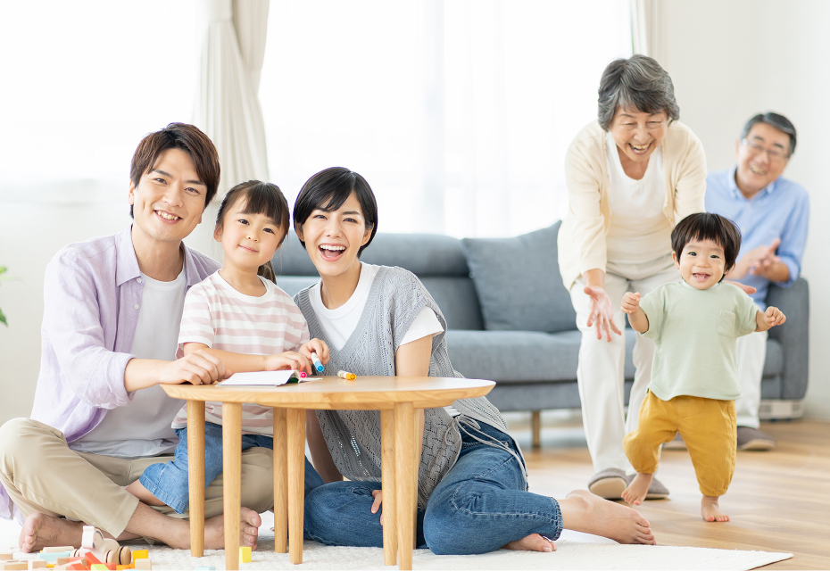 どなたでもご加入いただけ、ご家族でご利用できます。