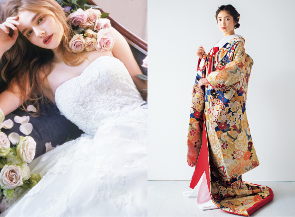 レンタル花嫁衣裳